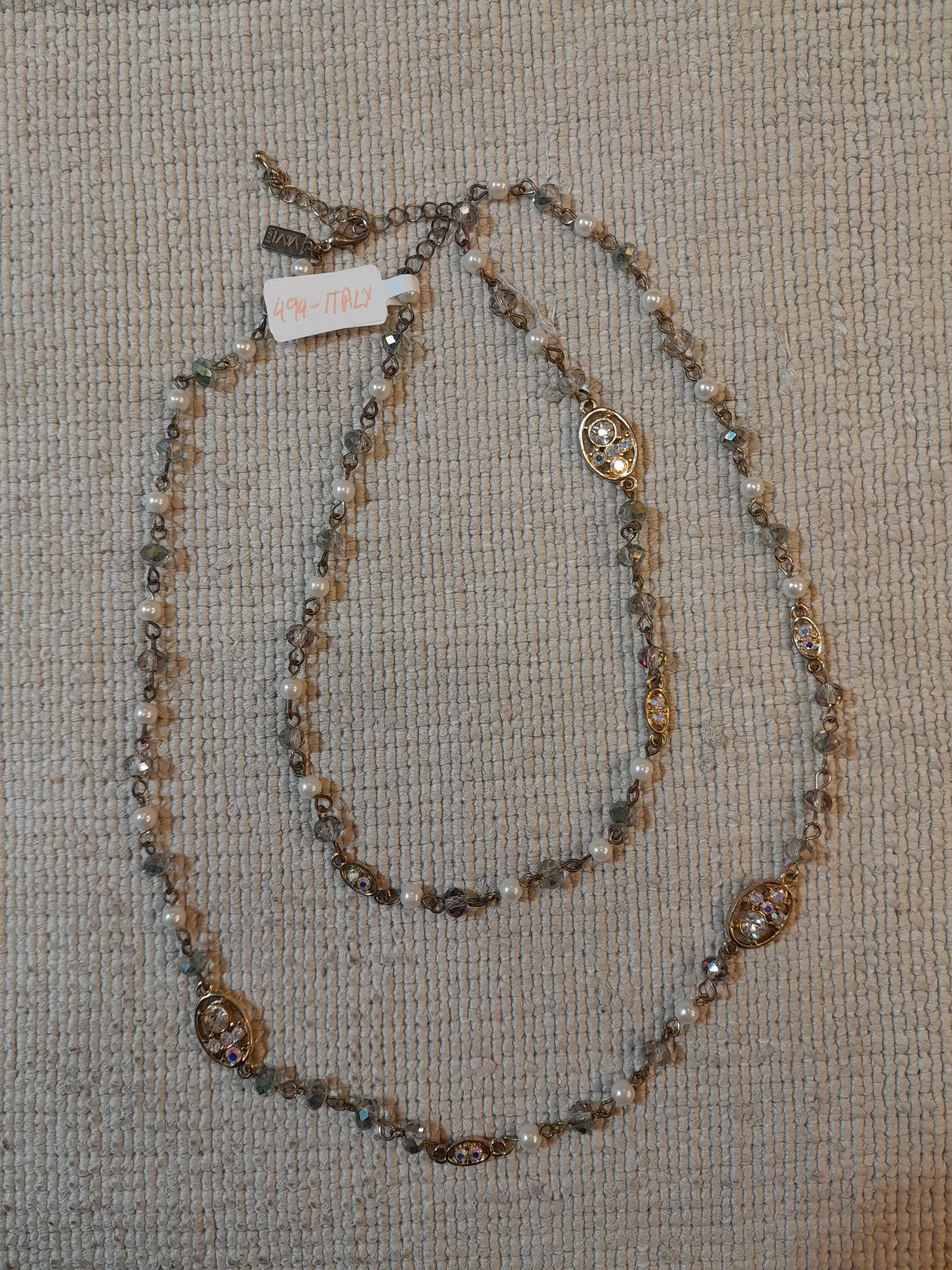 Handmade Italian Necklace #494 ABC Jewelries